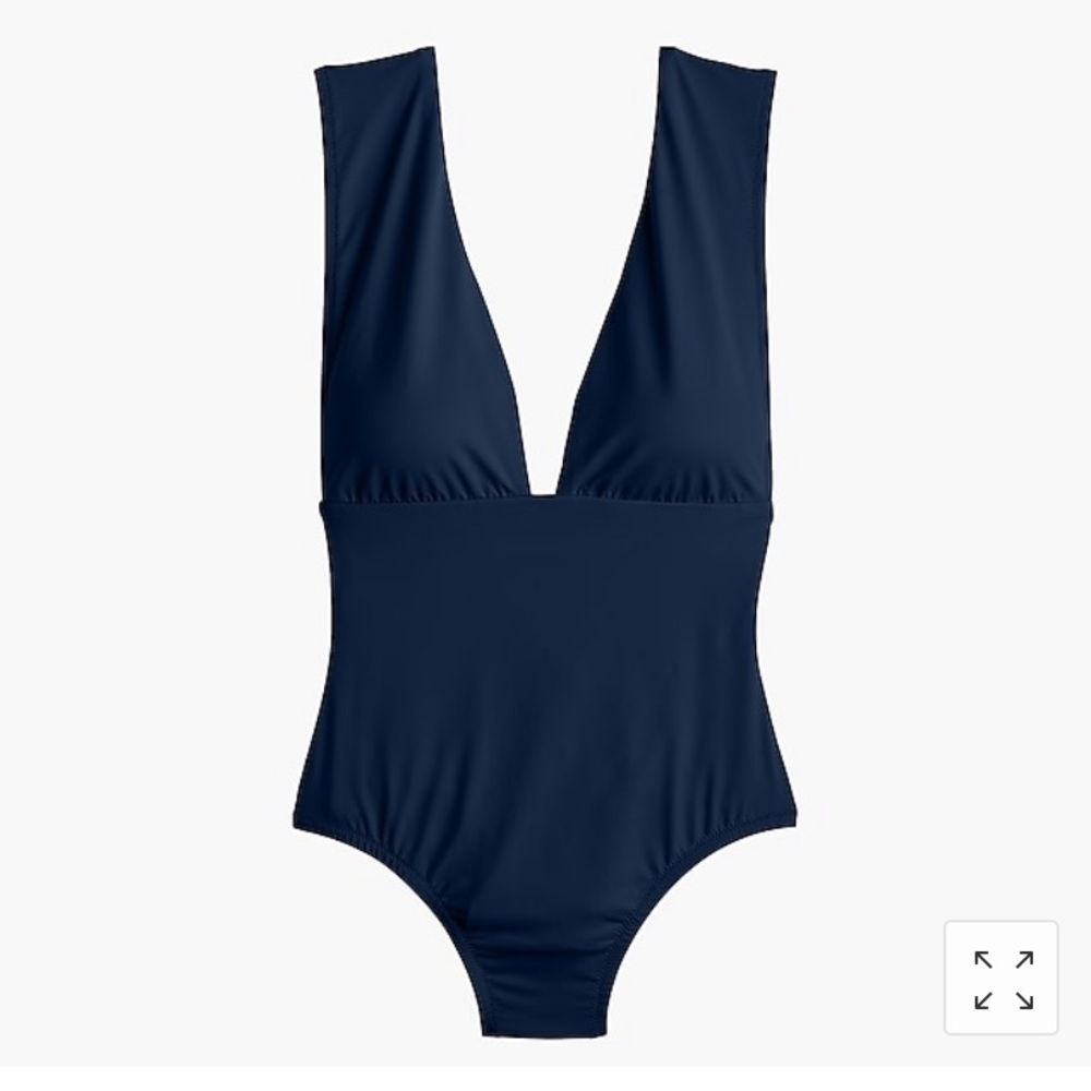navy swimsuit